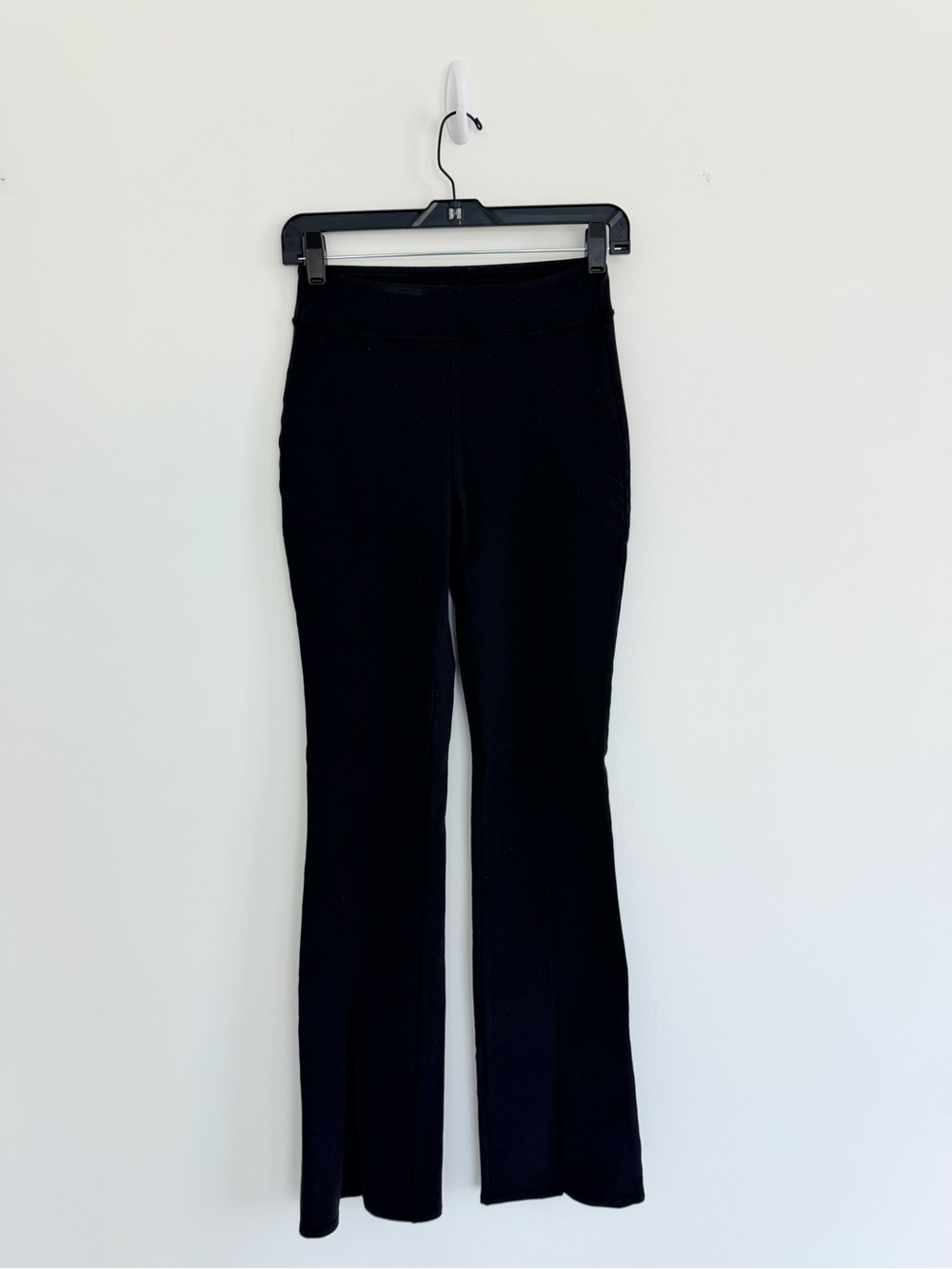 Alo Yoga Black Airbrush high waist Flare Pants